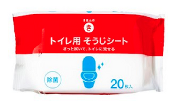 きほんのき　トイレ用そうじシート