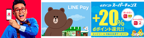 pay払いもお忘れなく