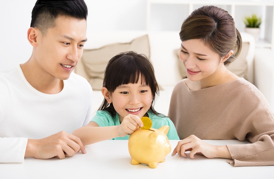 家族で貯金