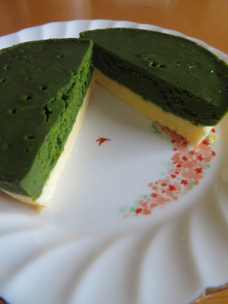 宇治抹茶ケーキ