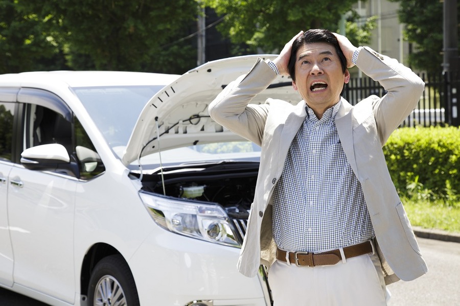 車のトラブルはけっこう多い