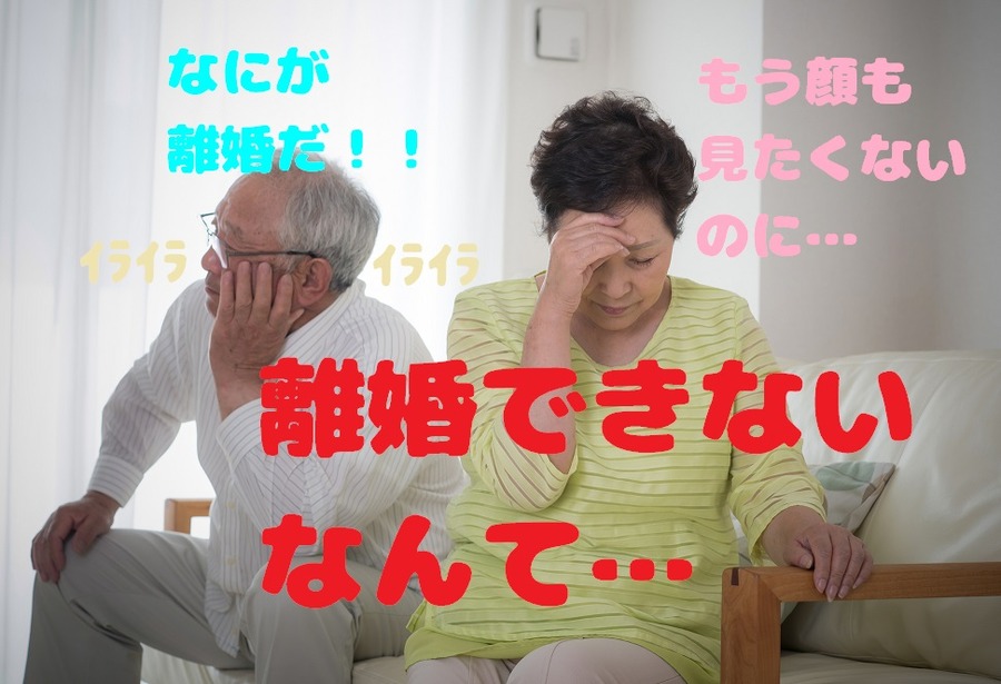妻の想い通り「離婚」できない