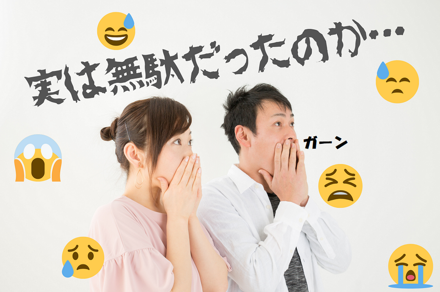 実は無駄だったのか