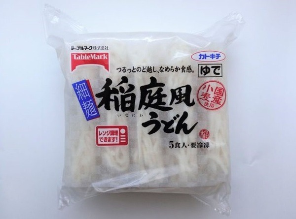 オーケーストアの冷凍稲庭風うどん