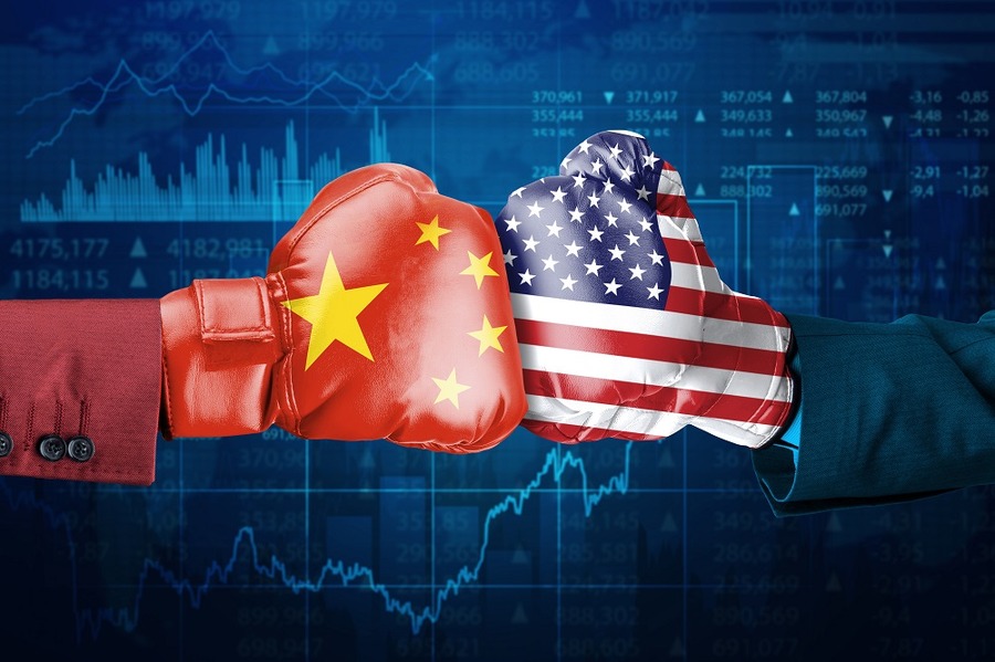 連休明けからの調整入りとなった要因の米中貿易摩擦