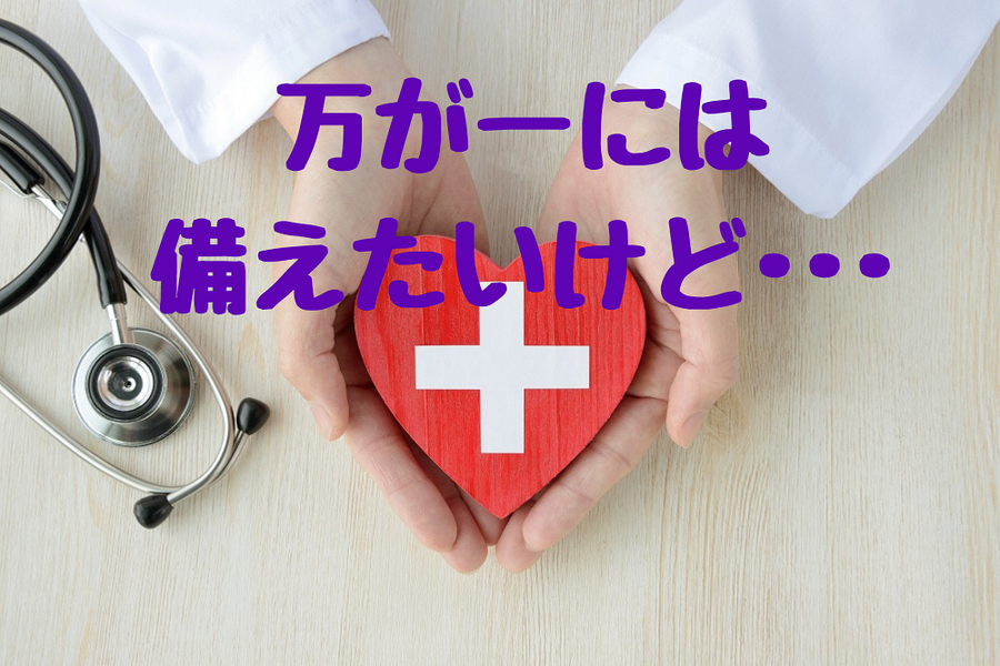 万が一には備えたいけど・・・