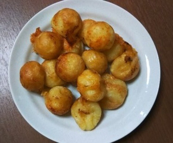 業務スーパーのスライスチーズで作った揚げボール