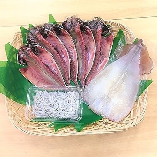 〈神奈川県藤沢市〉【お中元・のし付き】伝統200年の味　鈴伝干物セット