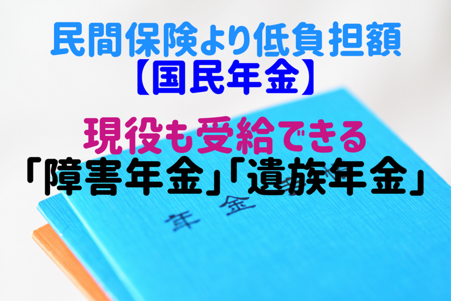 民間保険より低負担額 【国民年金】現役も受給できる「障害年金」「遺族年金」