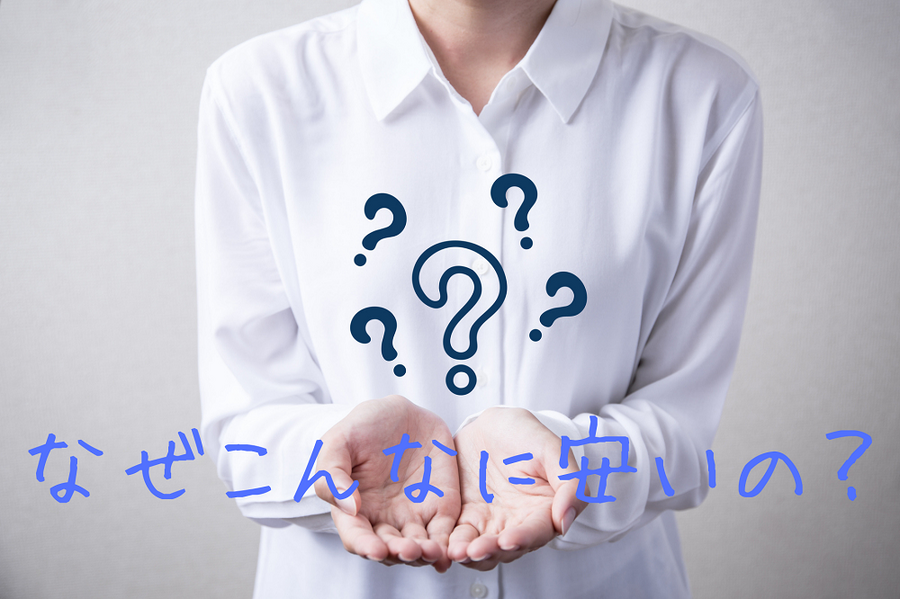 なぜこんなに安いの？