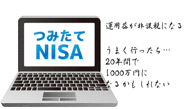 つみたてNISAのいい点