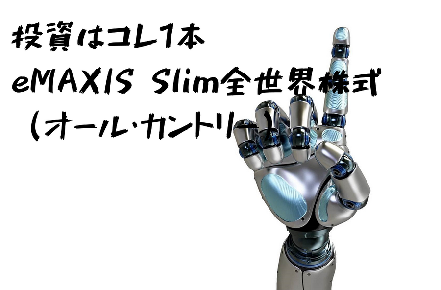 投資はコレ1本 eMAXIS Slim全世界株式 