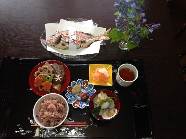 お食い初め膳の写真