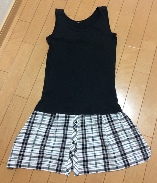 特に短いトップスならお尻が隠れて安心