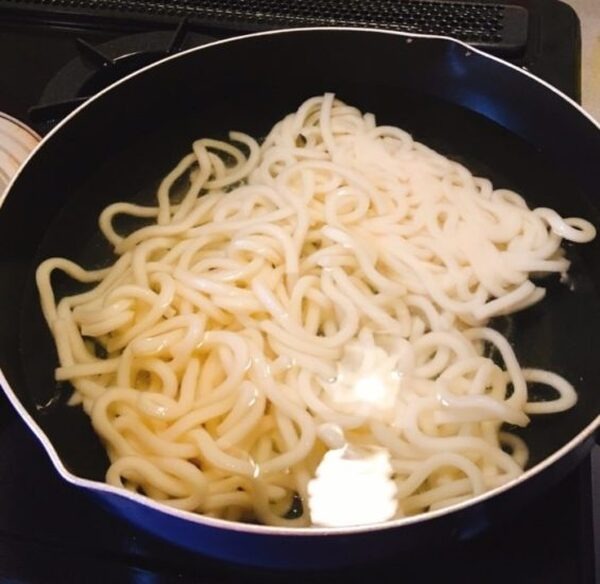 1分ゆでるだけですぐに食べられる