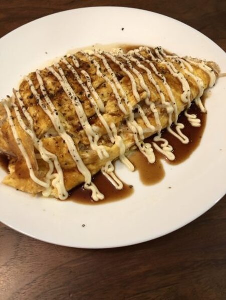 もやしのとん平焼き