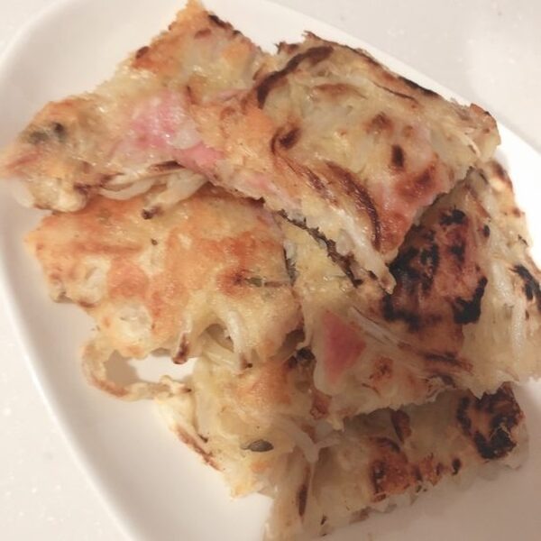 もやしのチーズチヂミ