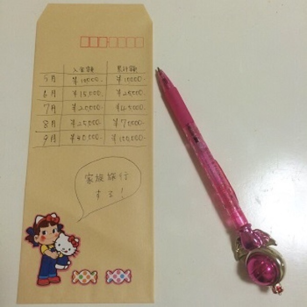 5か月で10万円　わたしと一緒に貯めましょう企画【1か月目】