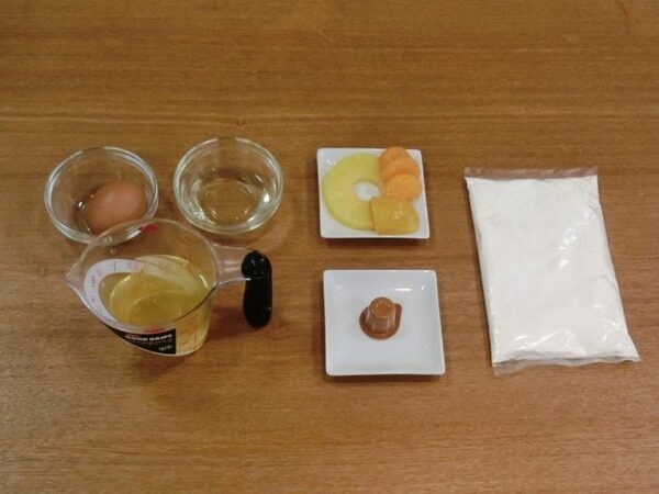 小3チャレンジ【レンジで超簡単＆節約】余った「缶詰シロップ」で作る「蒸しパン」レシピ