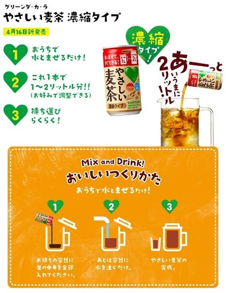 サントリーグリーンダカラ