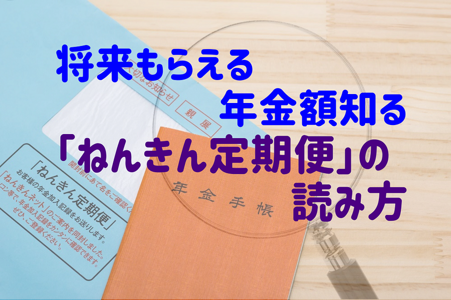 将来もらえる 年金額知る 「ねんきん定期便」の 読み方