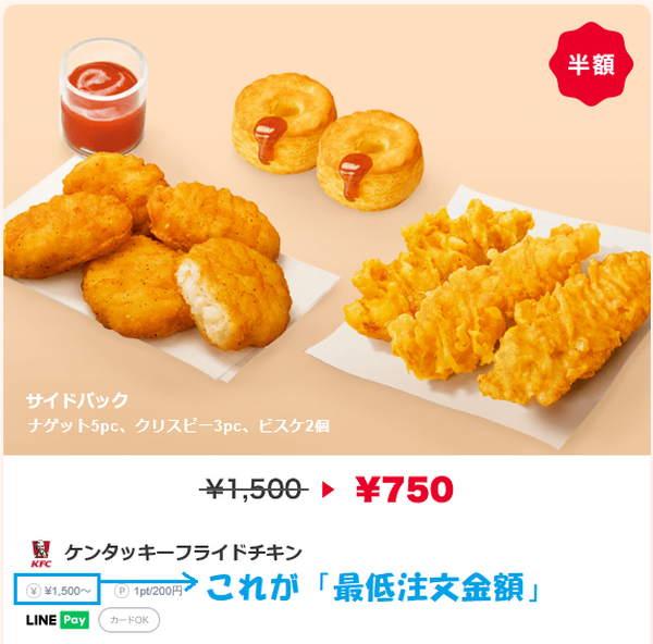 最低注文金額