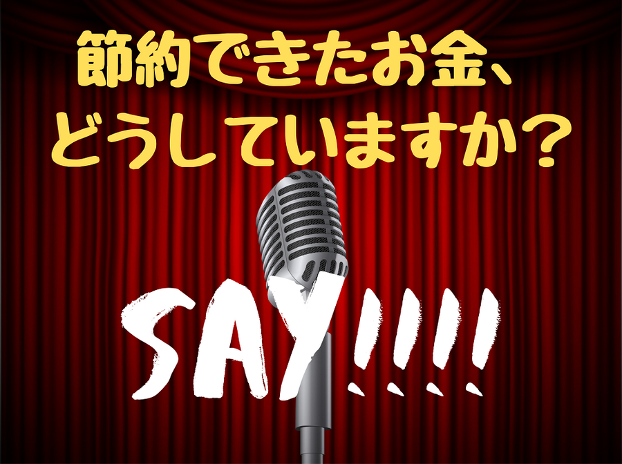 節約でできたお金をどうしてる