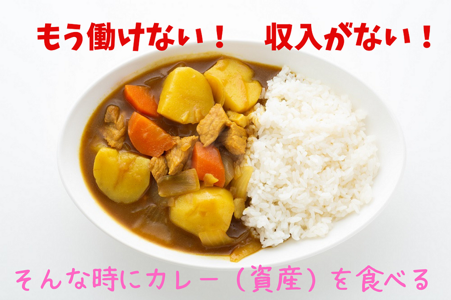 もう働けない！ 収入がない！というとうきにカレー