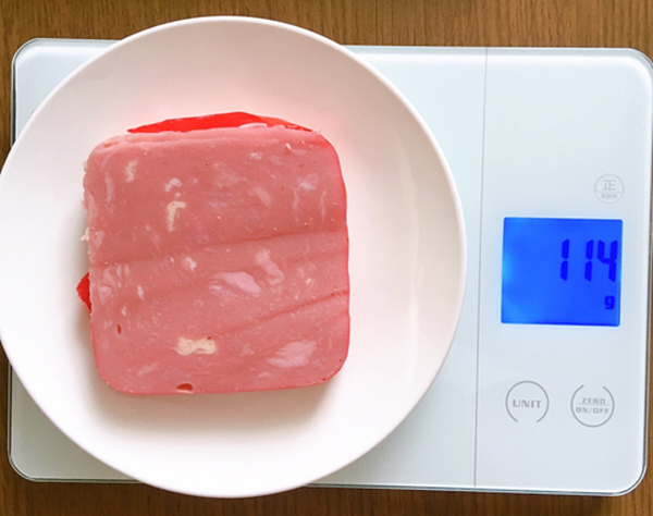 1かたまりあたりの重量は、100～120g