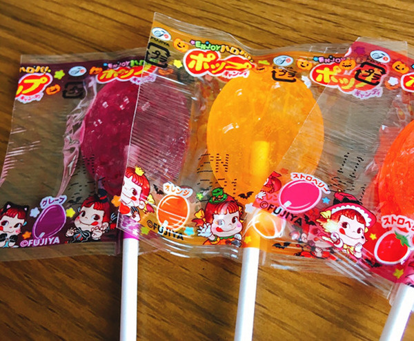 不二家ポップキャンディ中身拡大