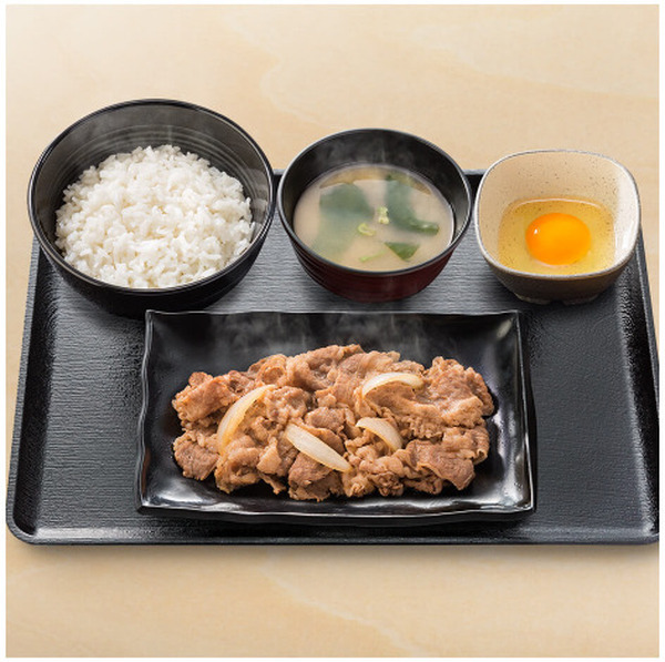 吉野家の牛丼定食