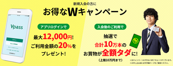 三井住友カードお得なWキャンペーン