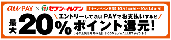au PAYの還元キャンペーン