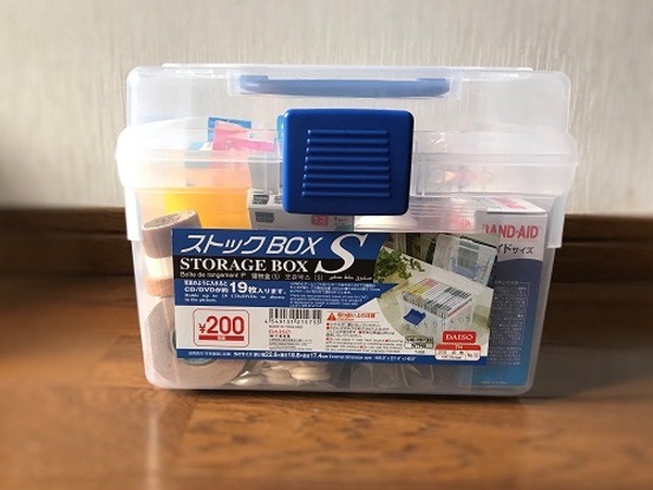 薬箱として愛用中　ストックBOX