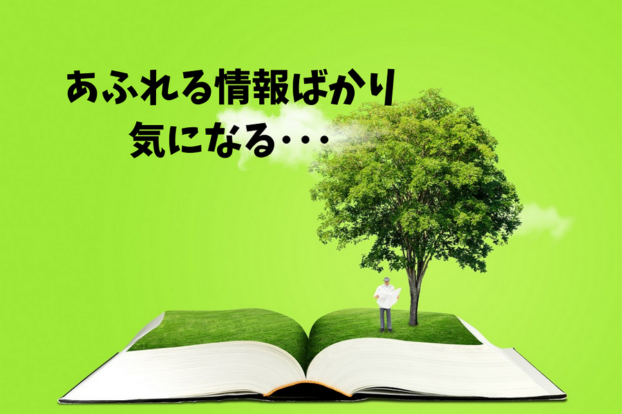 あふれる情報ばかり気になる