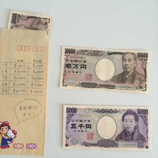 5か月で10万円　わたしと一緒に貯めましょう企画【2か月目】