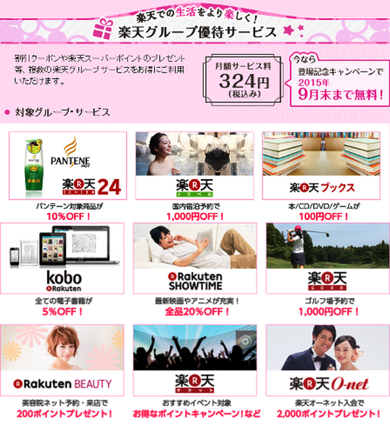 楽天PINKカードは魅力的？　調べてみた