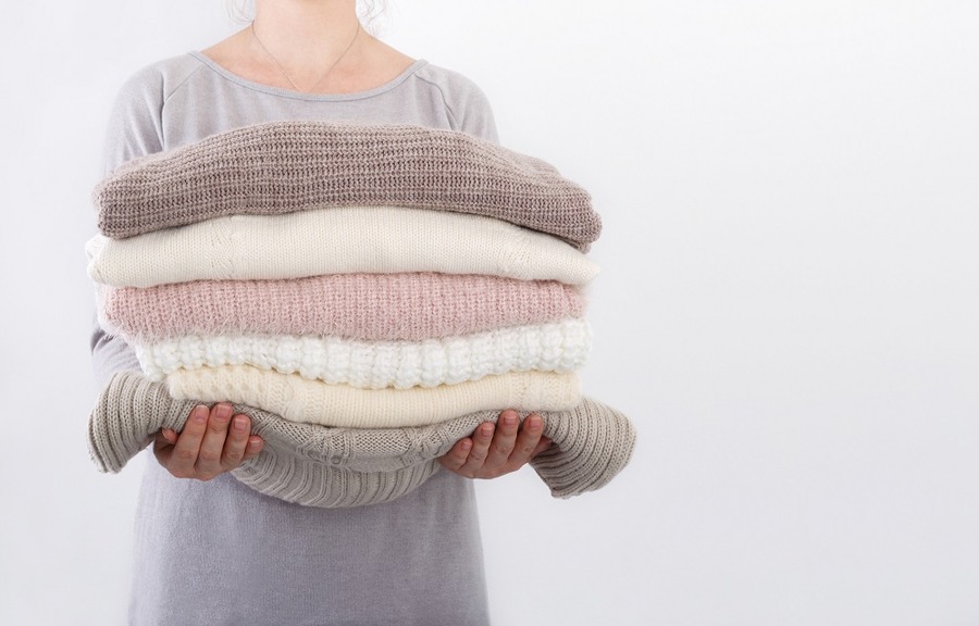 厚手の服を送るときのワザ