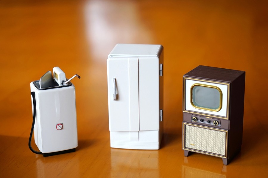 家電の模型