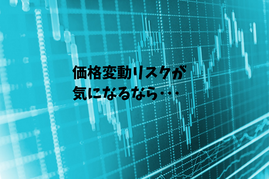 価格変動リスクが気になるなら