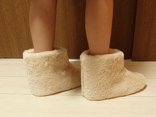 ブーツスリッパをはいてみた