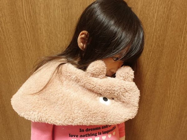 ネックウォーマーをつけてみた