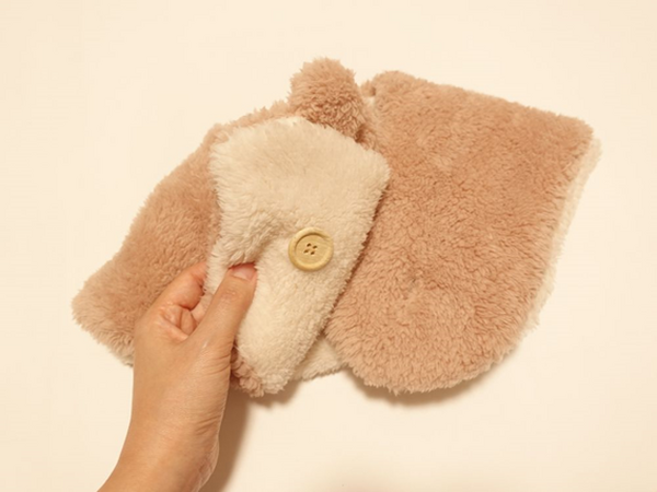 ネックウォーマーの裏っかわ