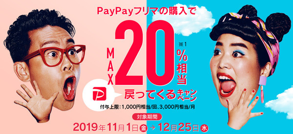 PayPayフリマのキャンペーン