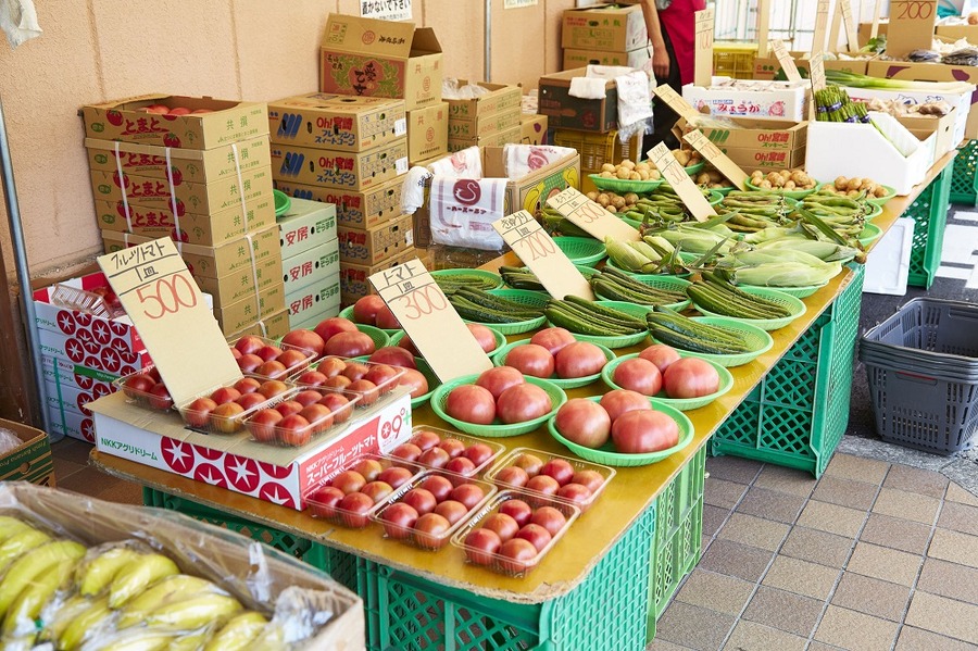 野菜の売り場