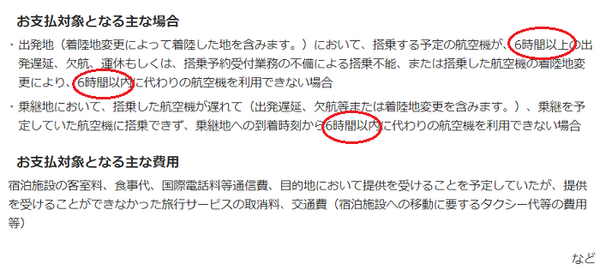 支払い対象となる場合と、費用