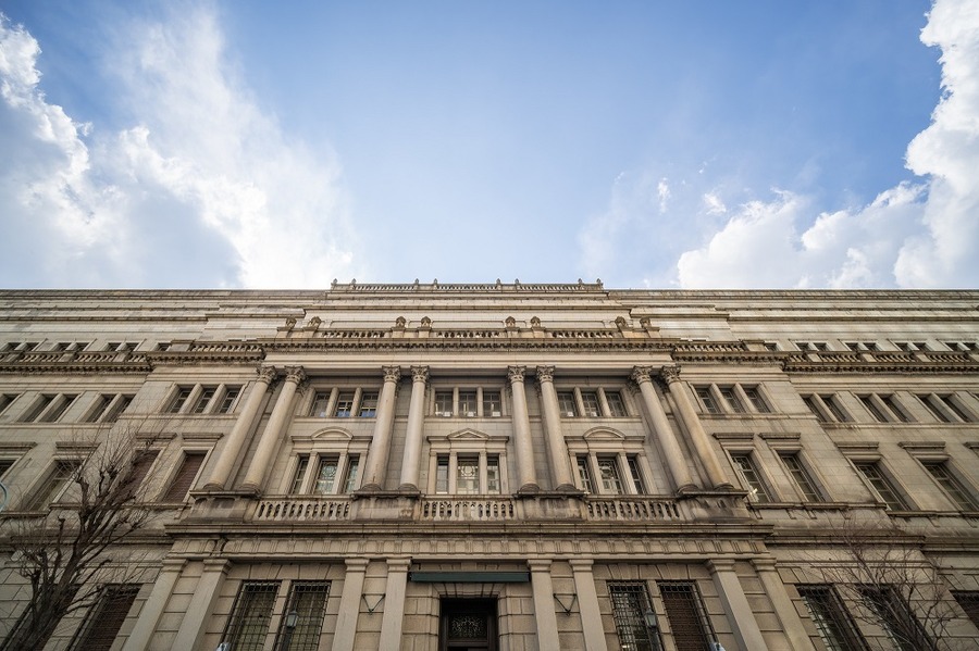 日本銀行の外観