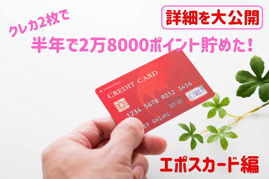 半年で2万8000ポイント貯めた詳細