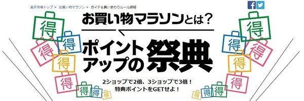 お買い物マラソン