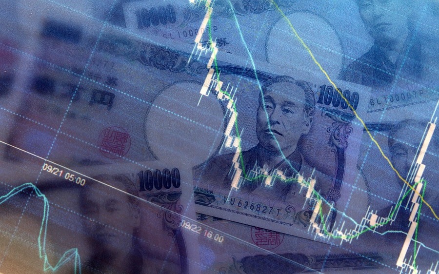 衰退する金融イメージ